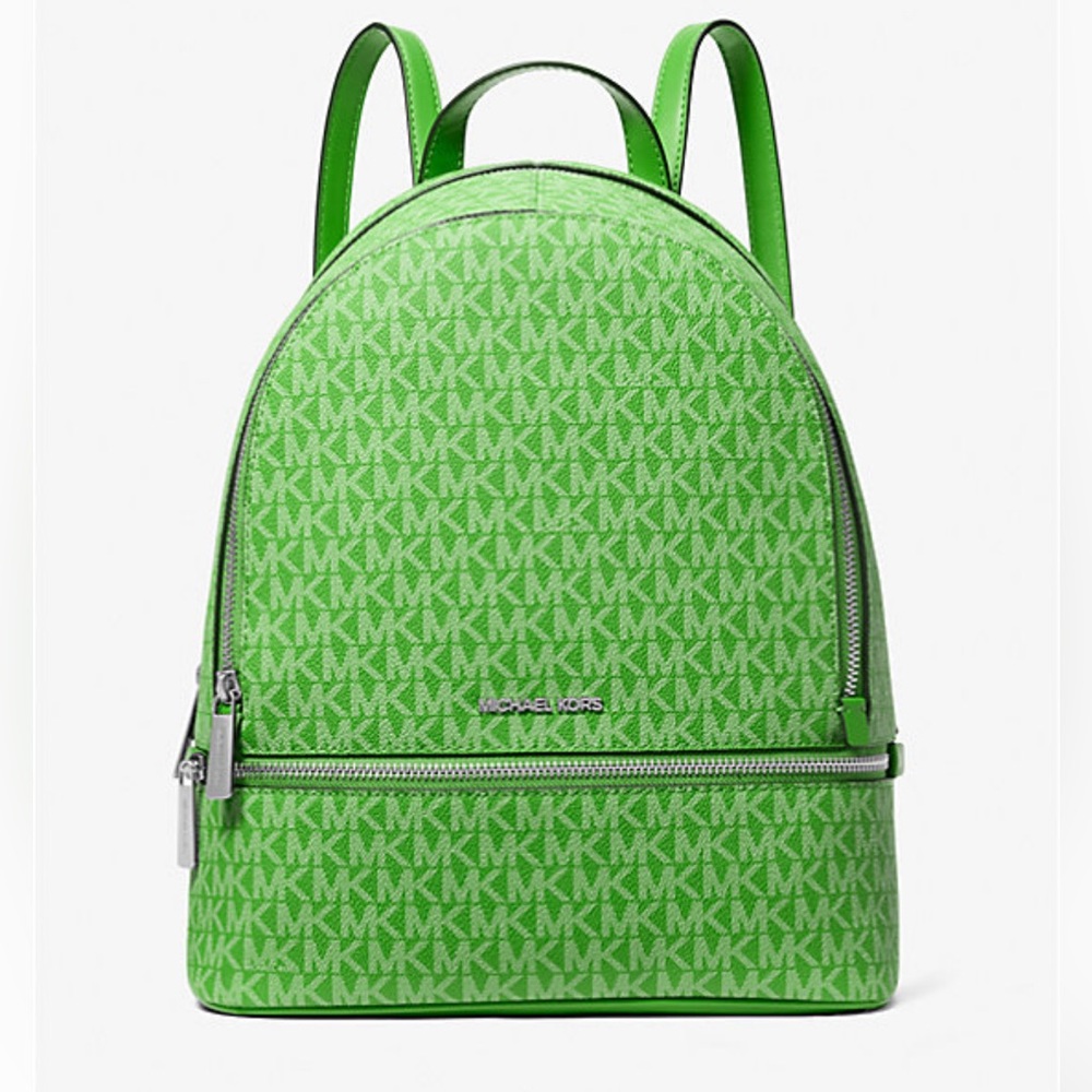 Michael Kors Rhea Medium Signature Logo Backpack